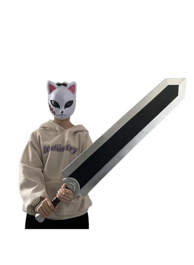 damdos Halloween Prop Berserker Cosplay Guts Dragon Chopping Sword Black Great Sword Role Play Birthdays Gifts - Image 4