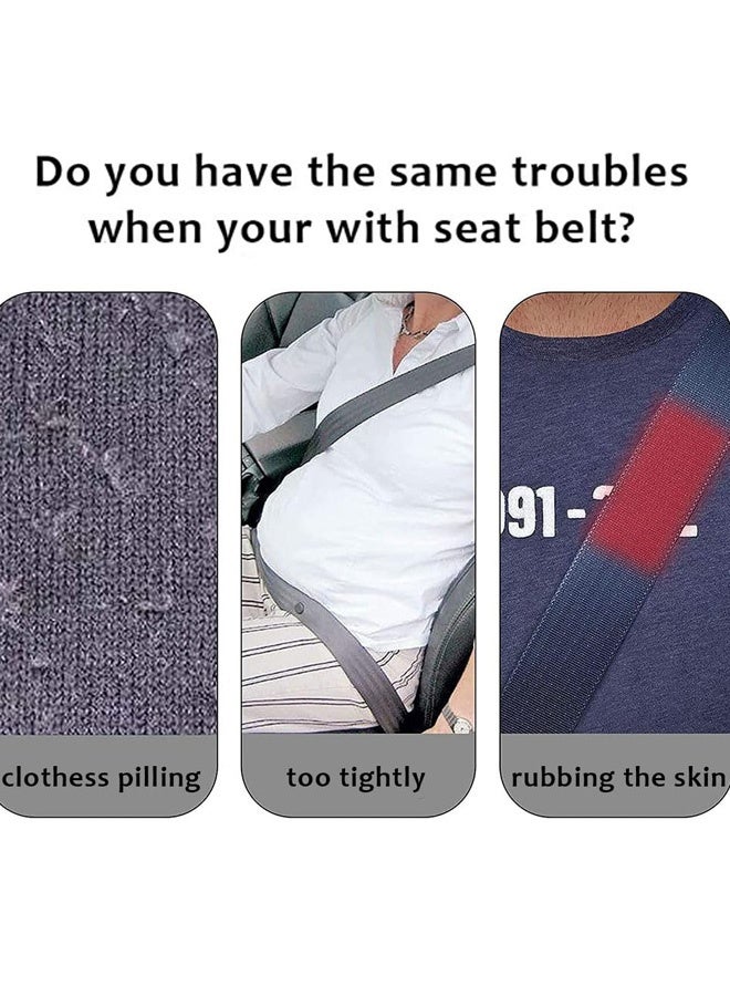 2 قطعة من أغطية أحزمة الأمان الناعمة للسيارة مع رسوم كرتونية لقطط إكسسوارات السيارة ديكور داخلي للسيارة وسادات أحزمة أمان مريحة ومتينة للرحلات اليومية والرحلات العائلية وحمالات الكاميرا وحمالات الظهر لجميع الموديلات - Image 5