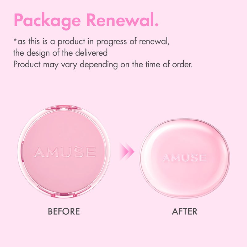 Amuse SEOUL DEW POWER VEGAN CUSHION FOUNDATION (1.5 NATURAL) | Dewy, glow, long-lasting, double coverage, clean beauty, Lightweight, natural look, foundation for sensitive skin, hydrating cushion - Image 2