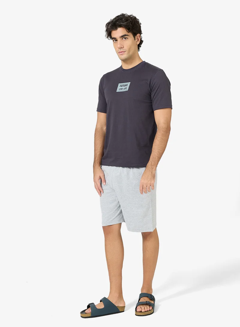 Seventy Five Basics T-Shirt & Shorts Set