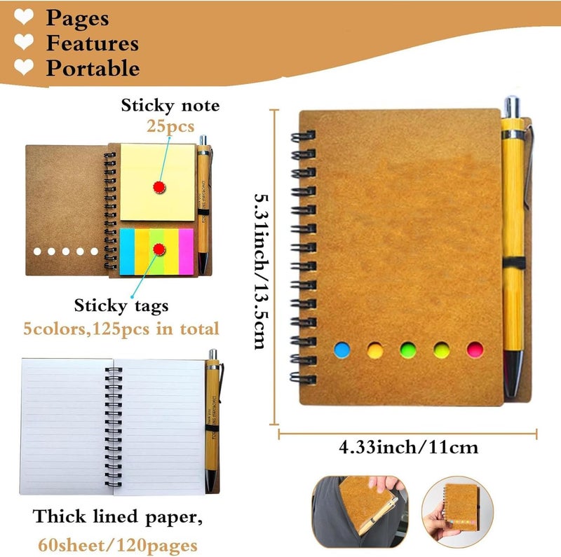 Spiral Notebook: Khaki - Inspirational Writing Journal for Employee Appreciation, Teacher Thank You Gifts & Daily Gratitude Use - Image 2