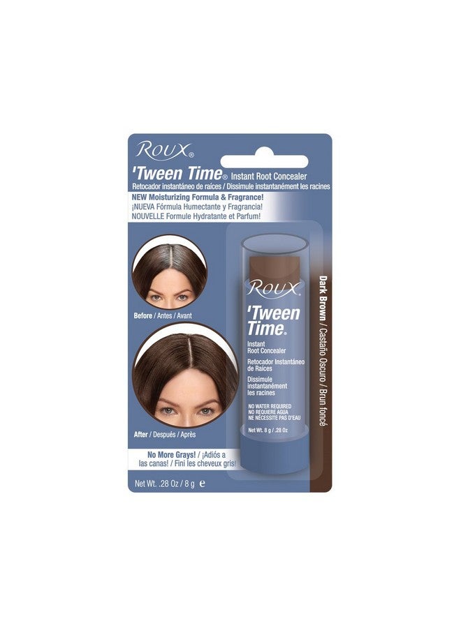 Roux Temporary Haircolor Touch-Up Stick Dark Brown, 1 ea - Image 1