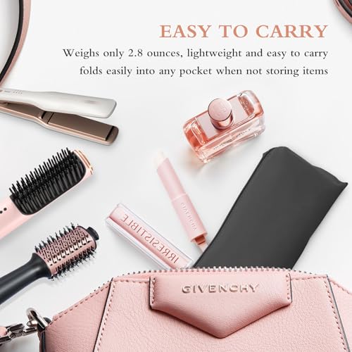 Suafrnut Professional Hot Hair Tools Organizer Bag Portable Travel Heat Resistant Storage Case Pouch for Curling Irons, Flat Irons, Hair Straightener and Styling Tools(17.7" x 3.2"x 3.2") - Image 4