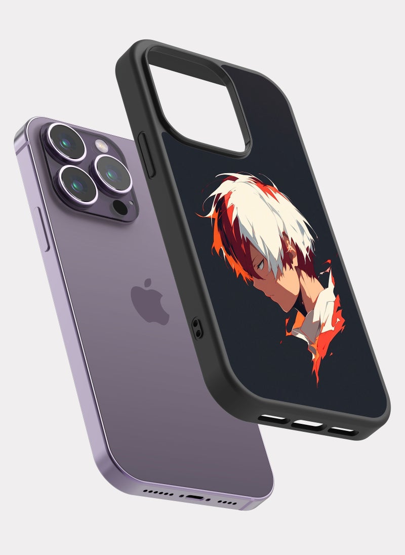 PXLAAT iPhone 14 Pro case cover My Hero Academia Shoto Todoroki - Image 2