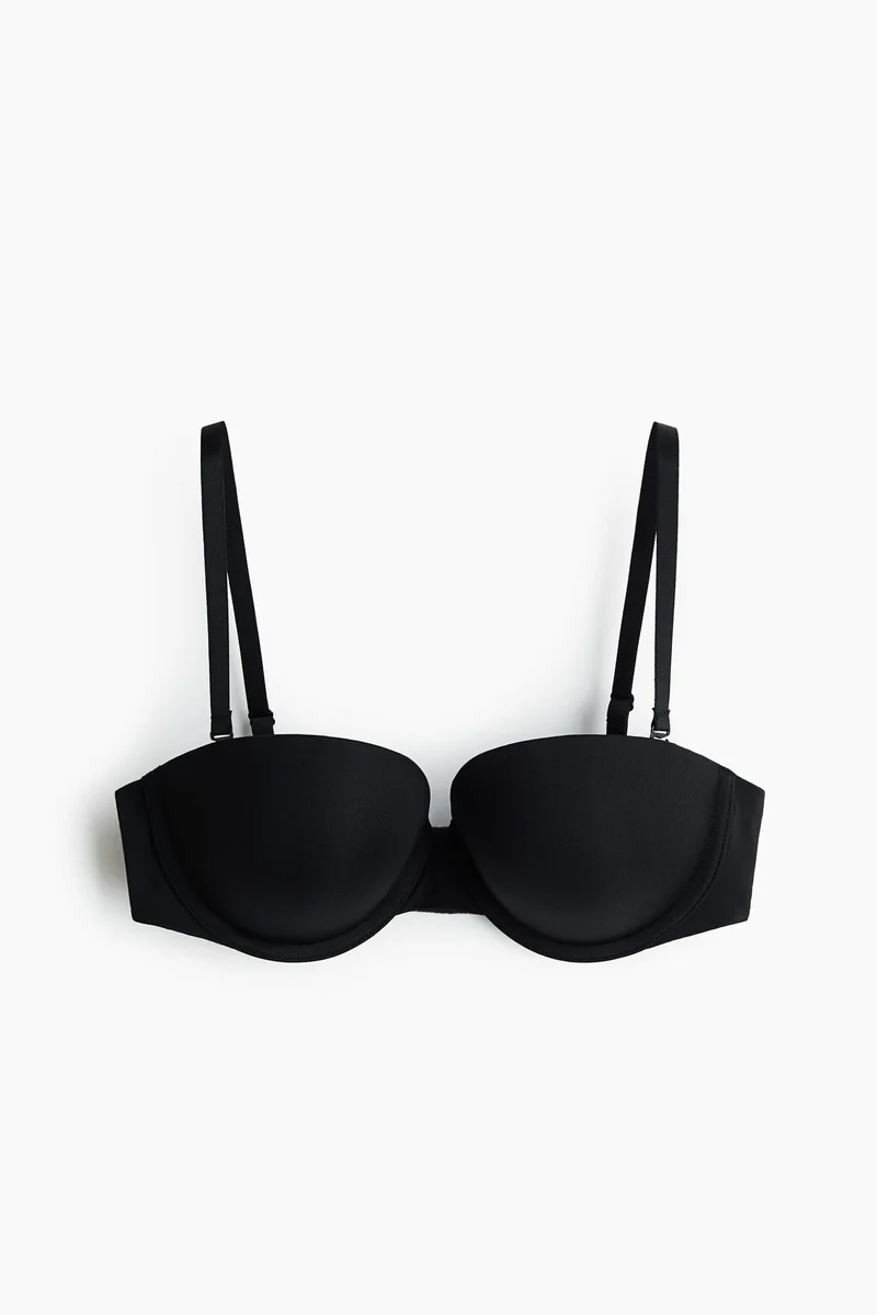 H&M Push-up microfibre balconette bra