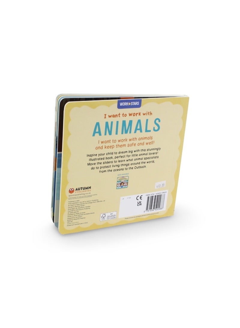 Igloo Books I Want to Work With Animals Board Book - Image 3