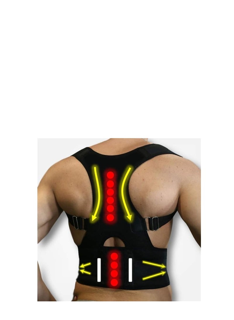 Relax Smart - A Medical Corset To Correct the Curvature And Support The Back And Shoulders - Size XXL - Image 1