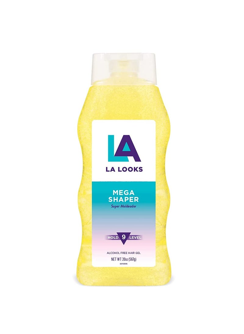 L.A. Looks - L.A. Looks Mega Shaper Hair Gel - Hold 9 Level - 20 Oz (567g) - Image 1