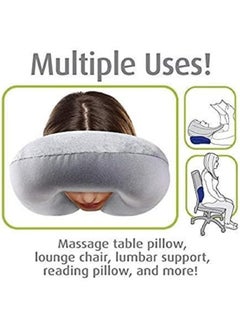 Generic U-Shaped Travel Neck Pillow – Soft Microfiber Cushion for Neck Support – Ideal for Travel, Car, Plane, Train & Bus – Unisex Design  - Image 2