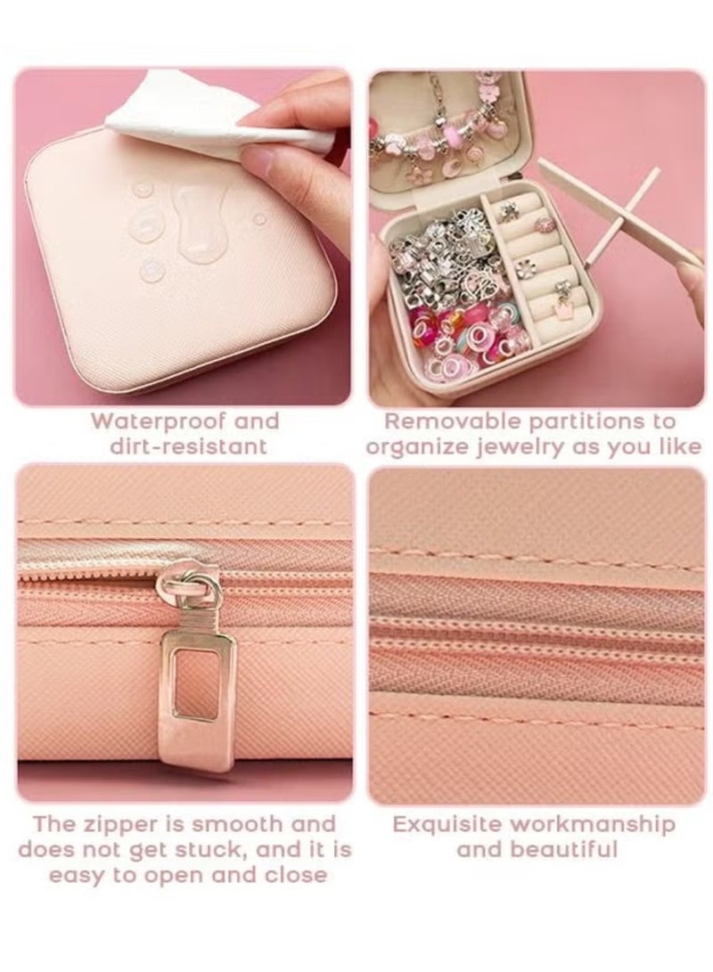 Beauenty Bracelet Making Kit for Girls,68PCs Charm Bracelets Kit with Jewelry Box, Jewelry Charms, Bracelets for DIY Craft, Jewelry Gift for Adults and Kids，Present For 8-12 Year Old Girl (pink)68-Piece Bracelet Making Kit for Girls Charm Bracelets Kit with Jewelry Box DIY Craft Jewelry Gift for Adults and Kid  - Image 2