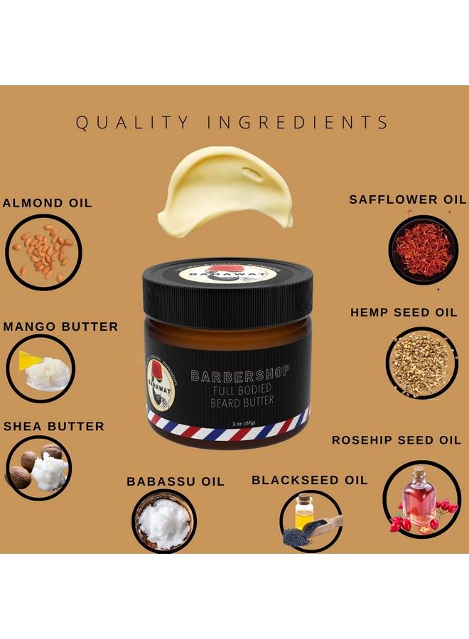 BAHAWAT Beard Butter For Men Leavein Conditioner Barbershop Strengthen & Soften While Relieving Itch Made In Usa With 11 Organic Natural Ingredients | The Best Beard Butter 2 Oz.  - Image 5