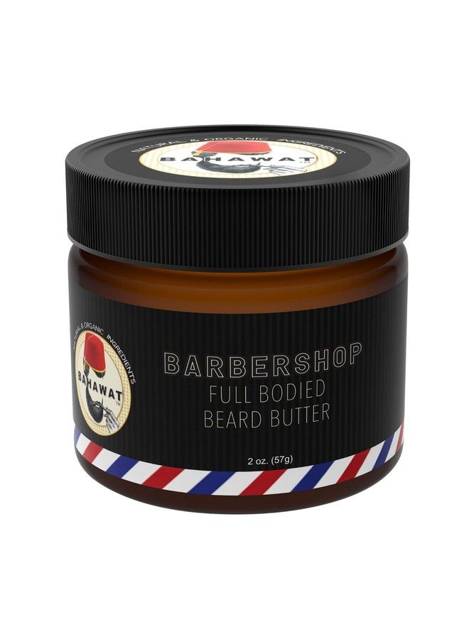 BAHAWAT Beard Butter For Men Leavein Conditioner Barbershop Strengthen & Soften While Relieving Itch Made In Usa With 11 Organic Natural Ingredients | The Best Beard Butter 2 Oz.  - Image 1