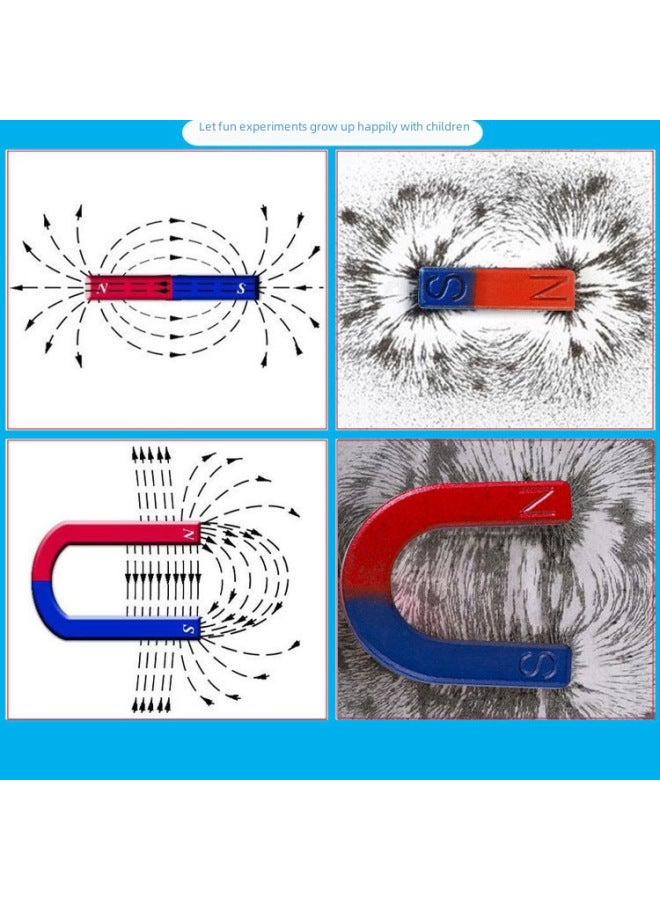 Magnet Box Primary School Grade 2 Volume 2 Science Experiment Magnet Teaching Aids Full Suit-Color:[Large Version] Magnet Suit  - Image 5
