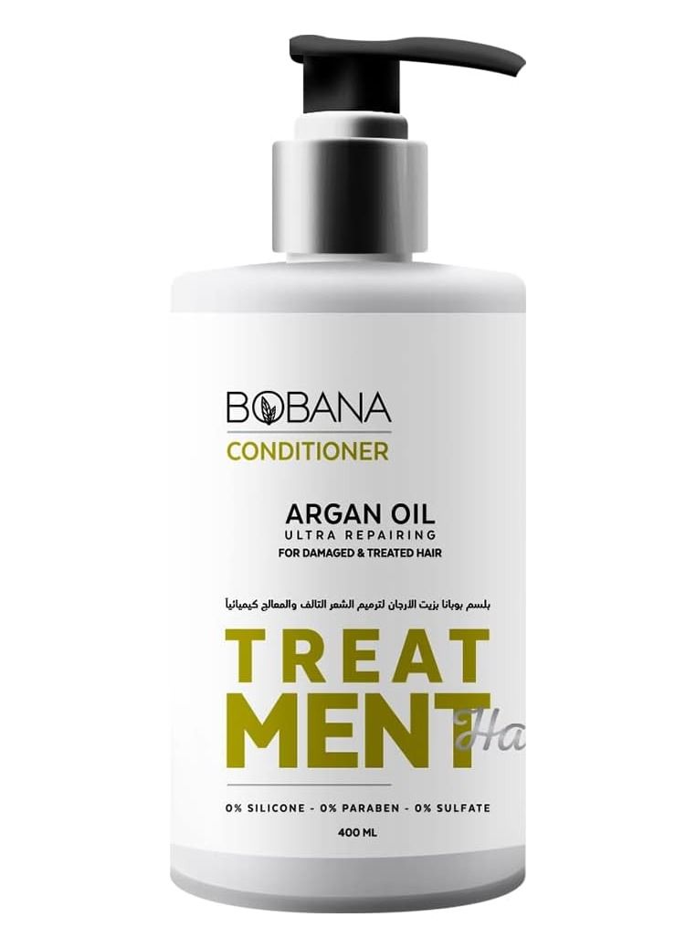 بوبانا بلسم زيت الارجان 400 مل 00