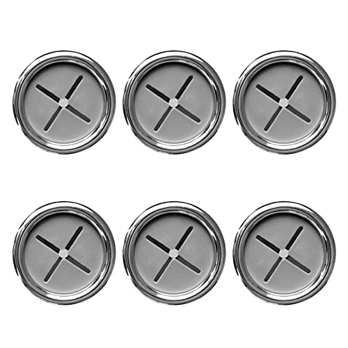 Junwapy 6Packs Kitchen Towel Hooks, Round Self Adhesive Wall Mount Dish Towel Hook Hangers, (Push to Hanging) Drilling Hand Towel Hook Holders with Premium Finish for Kitchen, Bathroom, Cabinet - Image 1
