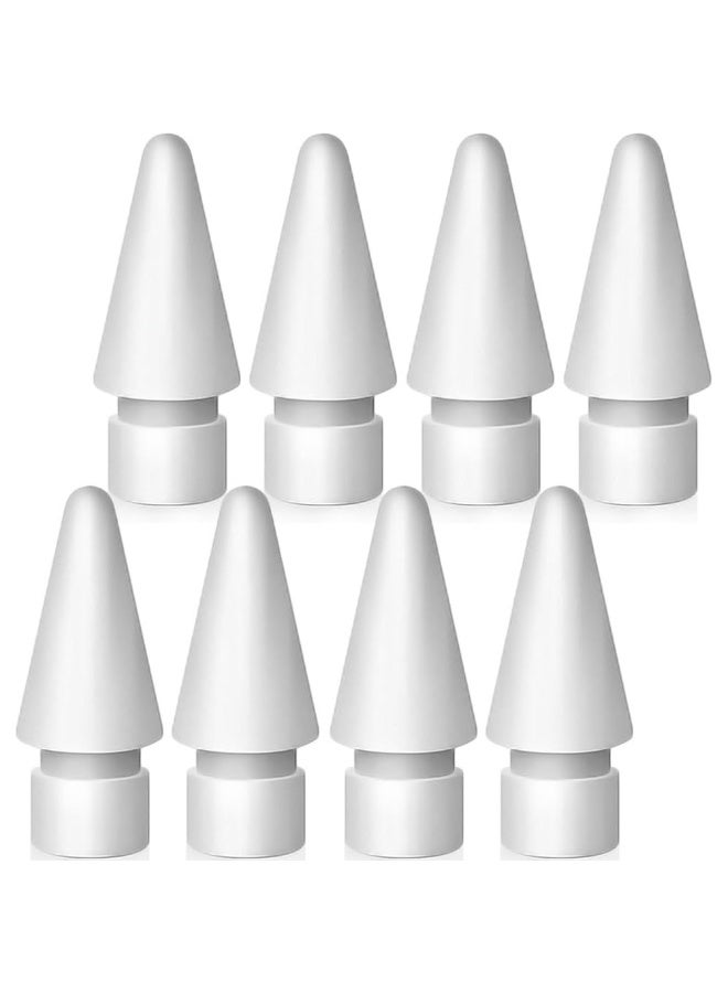 Replacement Tips For Apple Pencil 1st Generation/ 2nd Generation Tips IPad Pencil Nibs Accessories For Apple Pen 1/2 Gen(8 Pack) - Image 1