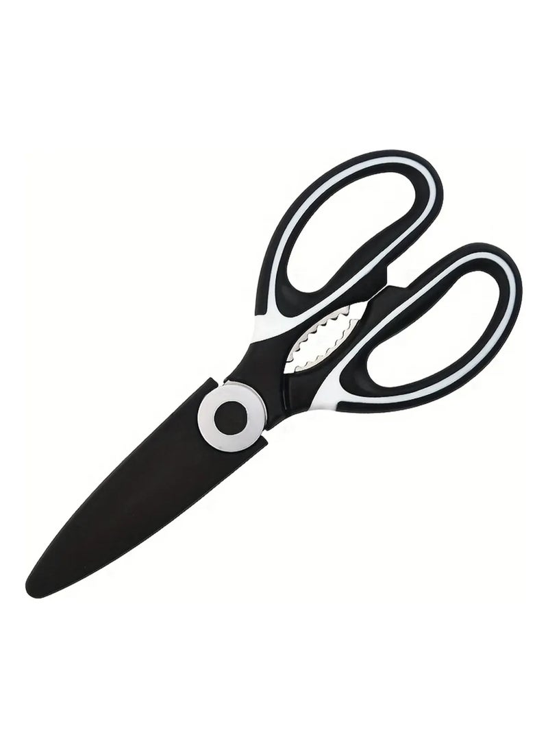 Multifunctional Kitchen Scissors Heavy Duty Stainless Steel Poultry Shears for Lamb Chicken Fish Bread Vegetable Household Cutting Tools - Image 3