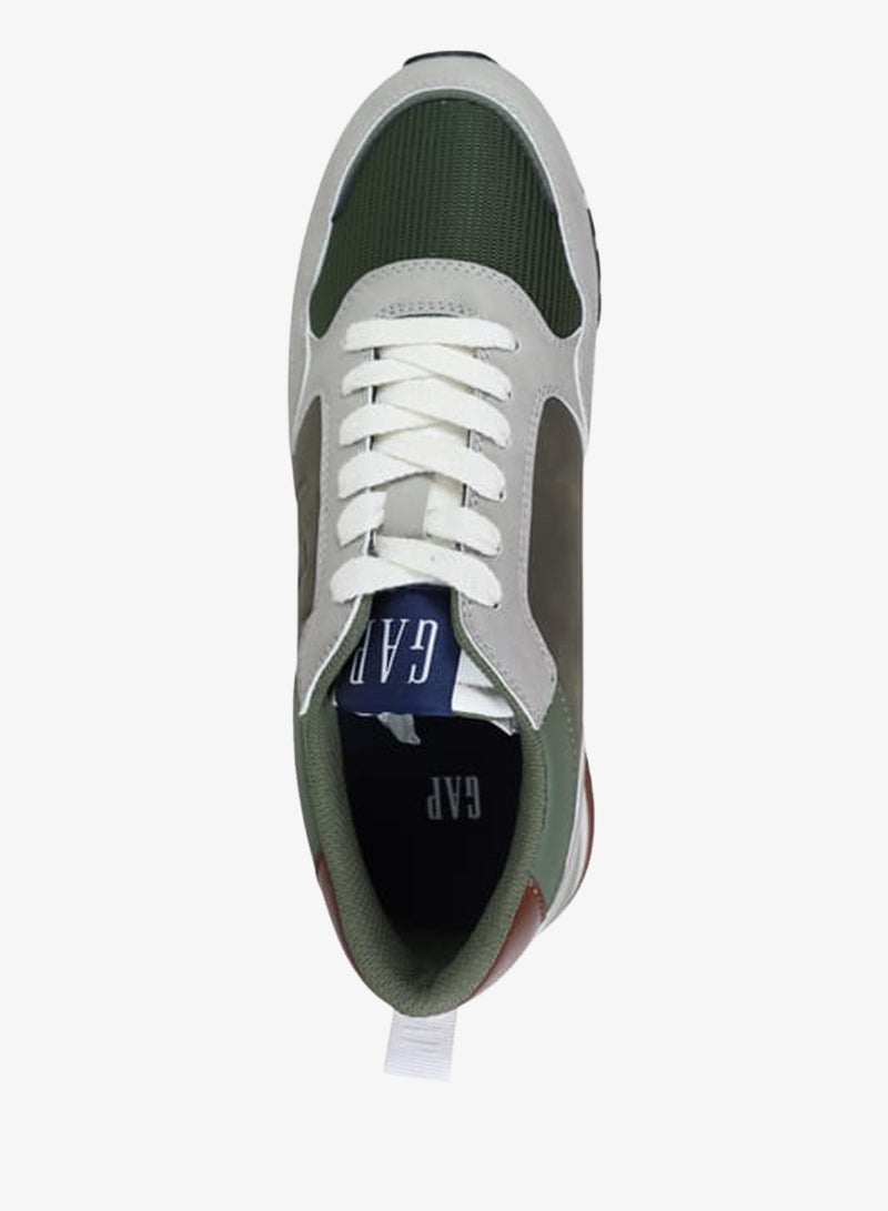 GAP Men's Panelled Lace-Up Sneakers - NEW YORK II - Image 4