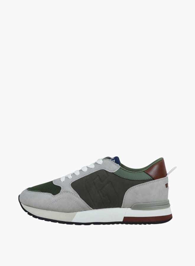 GAP Men's Panelled Lace-Up Sneakers - NEW YORK II - Image 1