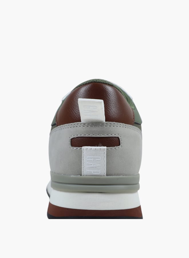 GAP Men's Panelled Lace-Up Sneakers - NEW YORK II - Image 3