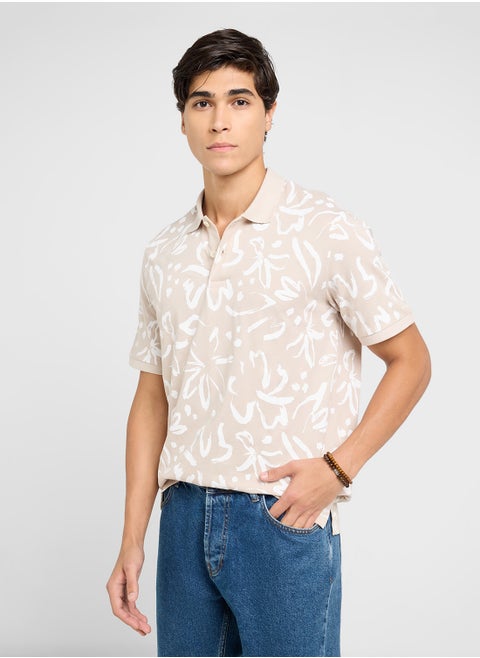 Jjjeff Printed Polo