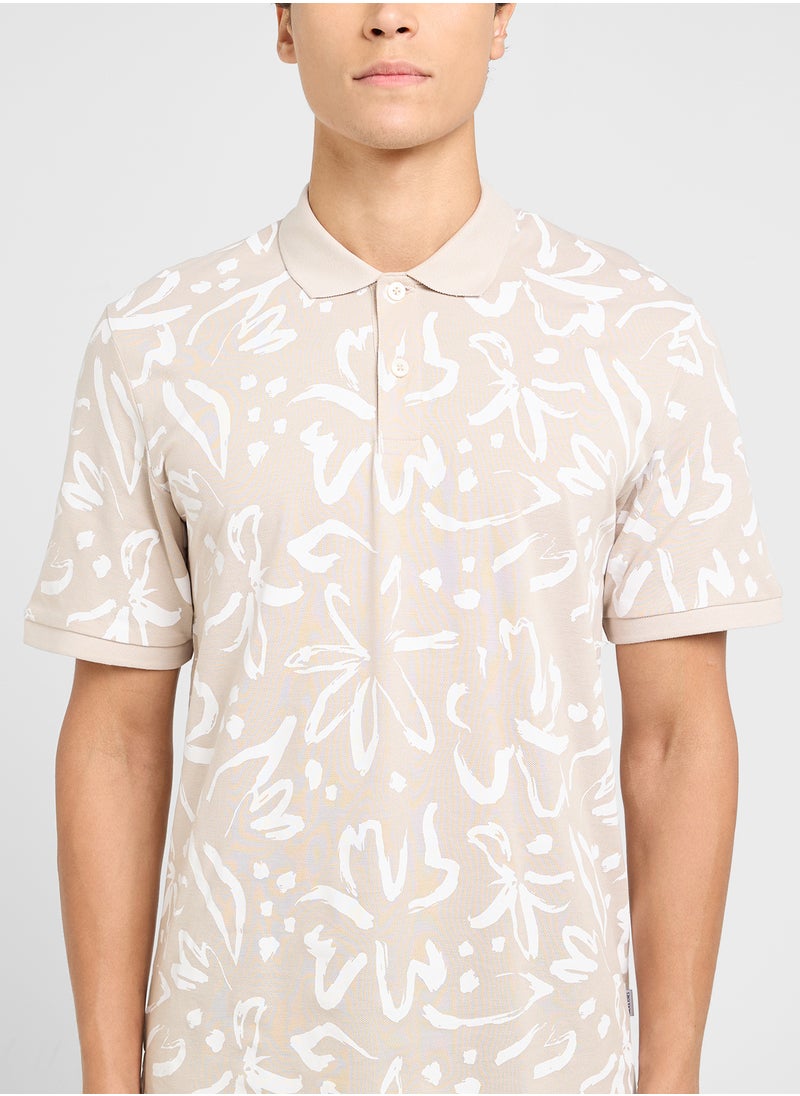 JACK & JONES Jjjeff Printed Polo  - Image 3