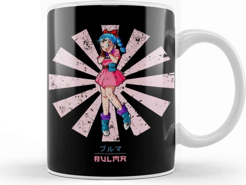 Print Shop Find Retro Japanese Dragon Ball Z Mug Porcelain