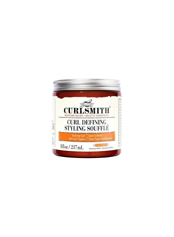 CURLSMITH Curl Defining Styling Soufflé Vegan Medium Hold Styling Gel For Wavy Curly And Coily Hair (8Oz) - Image 1