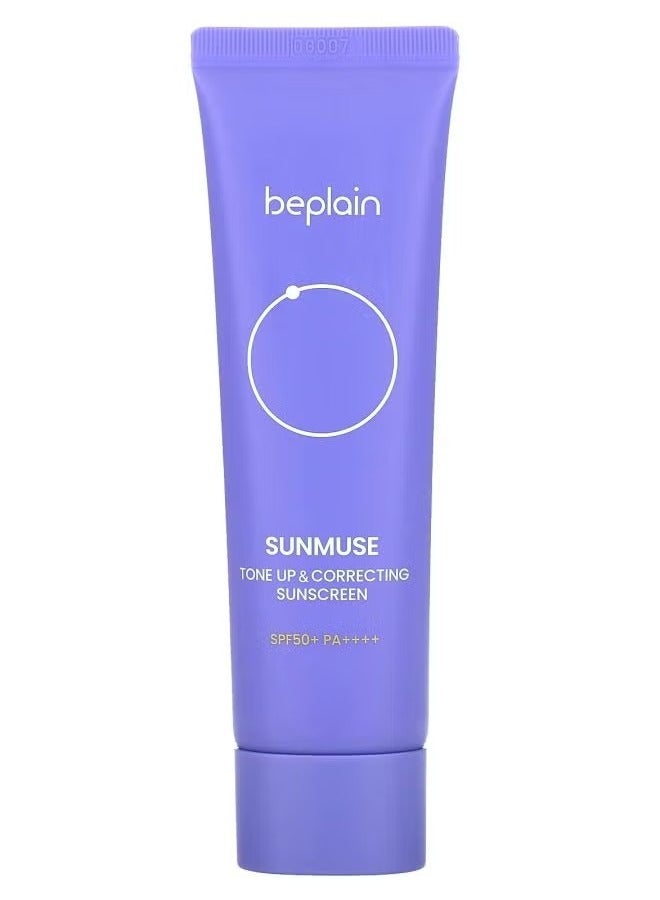 beplain Sunmuse Tone Up & Correcting Sunscreen SPF50+ PA++++ 50 ml - Image 1