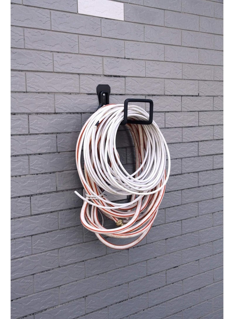 Hose Hanger, Heavy Duty Metal Hose Holder Wall Mount, Hook for Garden Hose/Expandable Hose/Hose Reel/Water Hose/Pocket Hose/Flexable Hose/Magic Hose - Image 4