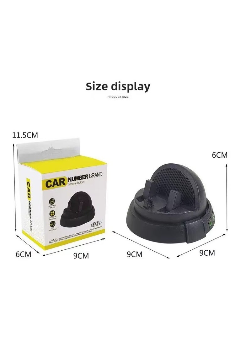 Small circular car phone holder with the ability to write your phone number on it for communication - Image 4