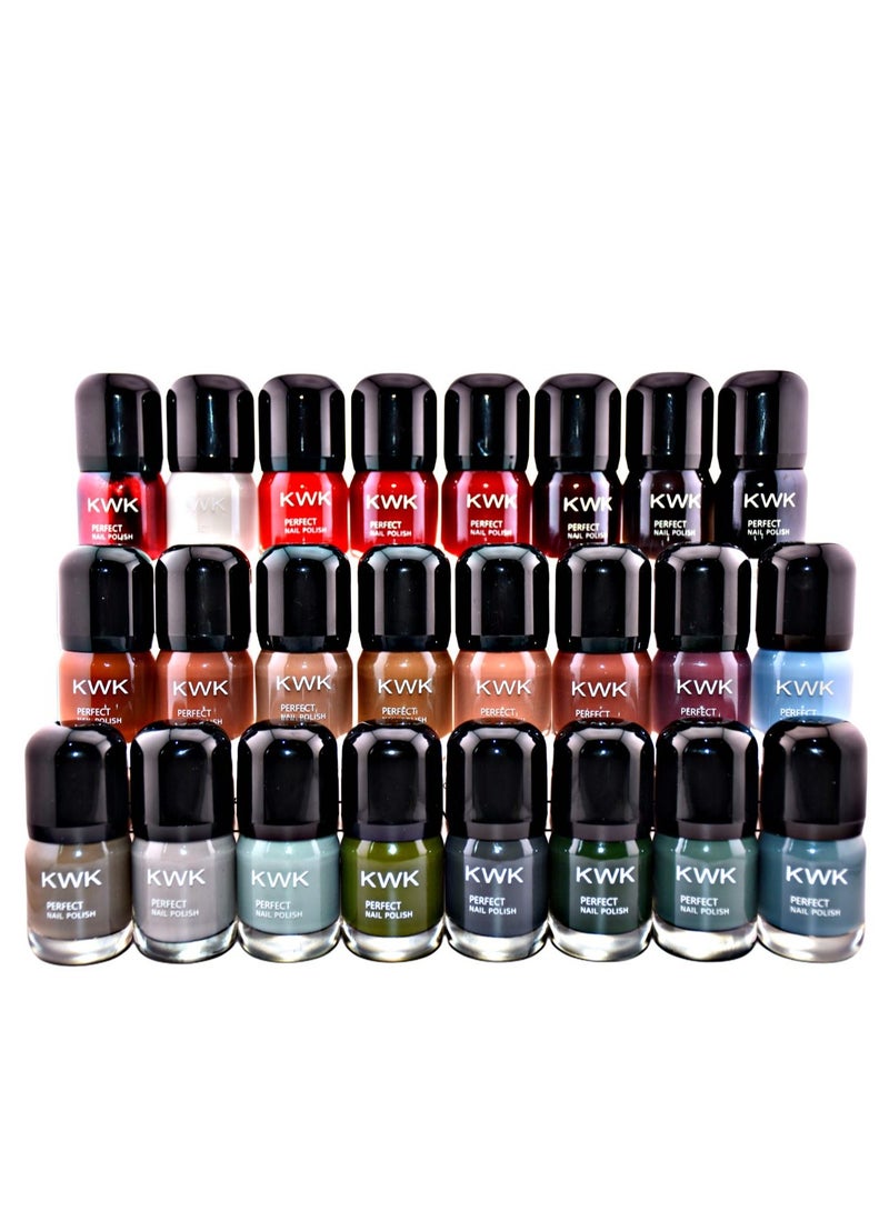KWK Perfect Nail Polish Set + 8 boxes × 32 wipes of FREE Nail Polish Remover - Image 1