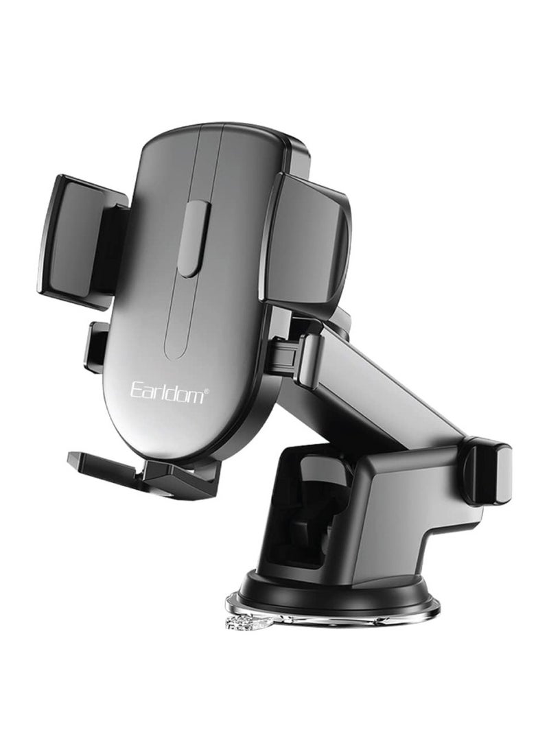 Earldom Suction Cup Car Holder  Adjustable 360 Degree Rotation Car Holder Stand Compatible With All Mobiles  - Image 1