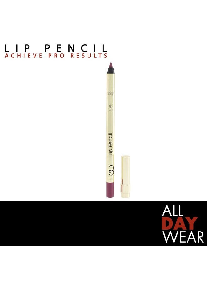 Gerard Cosmetics Lip Pencil (Luna), Ultra Pigmented Matte Pink Lip Liner, Long Lasting, Hydrating Creamy Formula, Cruelty Free  - Image 2