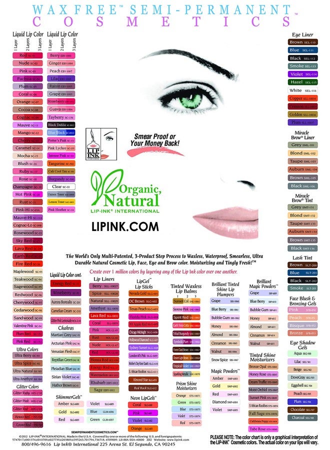 Lip Ink LlP lNK Liquid Trial Lip Kit - Strawberry (Red) | Natural & Organic Makeup for Women by LlP lNK International - Image 5
