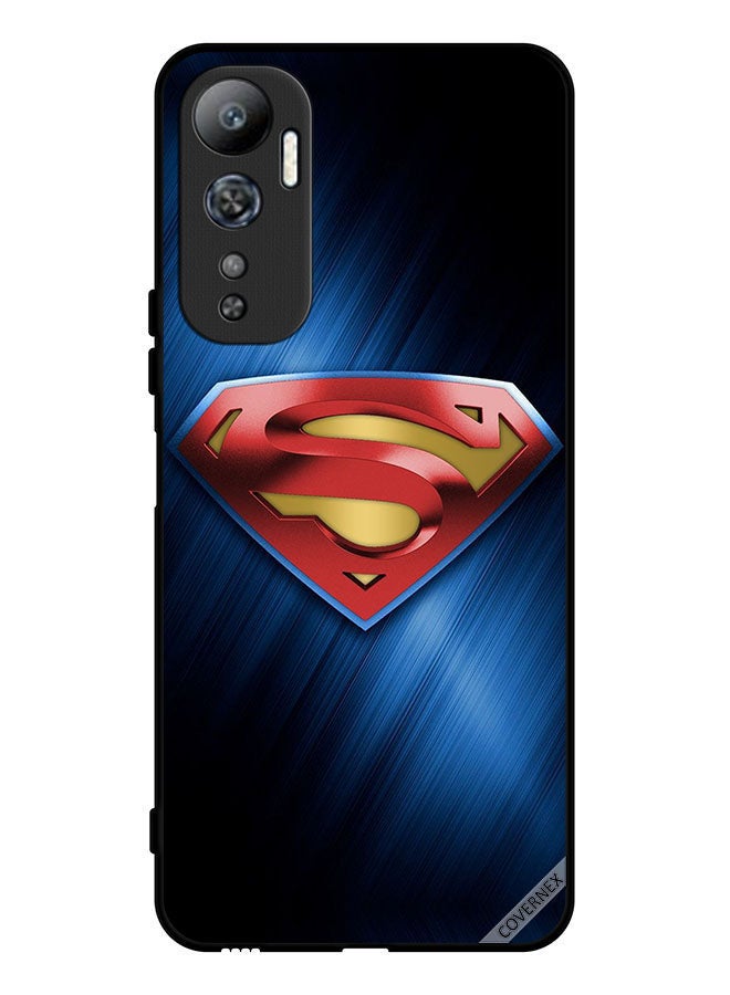 Covernex Protective Case Cover For Infinix Hot 20 4G Superman Logo - Image 1