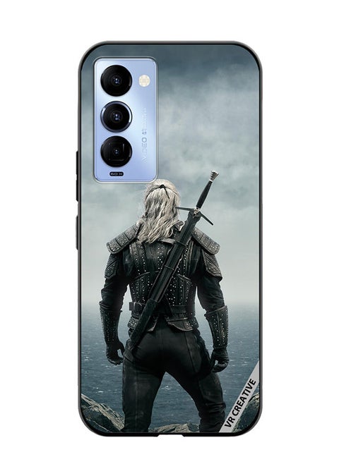 Protective Case Cover For Tecno Camon 18/18 P The Witcher Design Multicolour