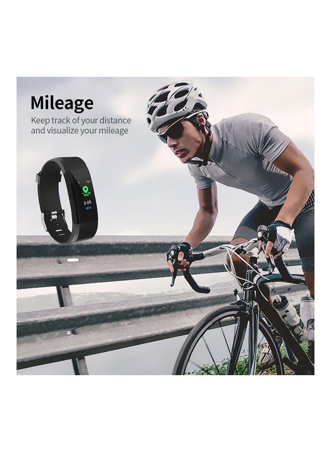 NIBEMINENT Touchscreen Smart Bracelet Sports Watch Black - Image 2