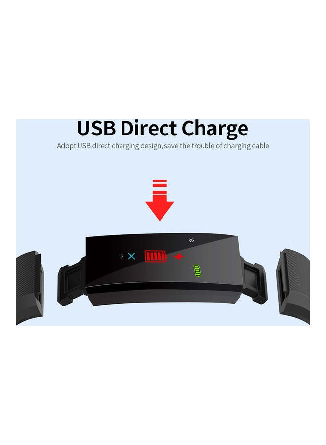 NIBEMINENT Touchscreen Smart Bracelet Sports Watch Black - Image 5