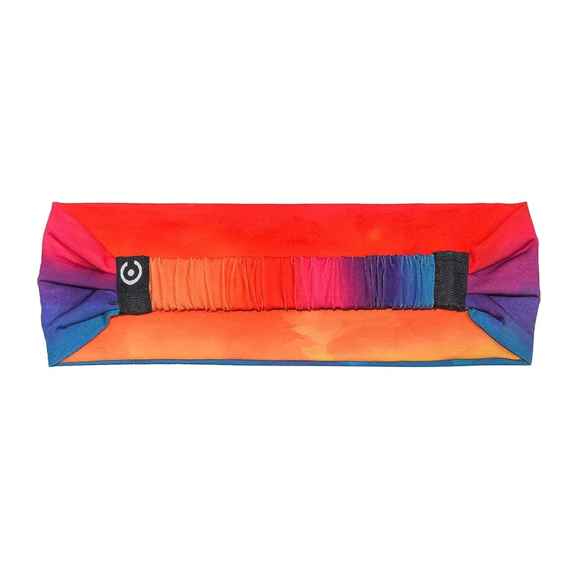 Coreteq Printed Multifunction Sports Sweatband Headband Microfiber Men and Women (Rainbow) - Image 4