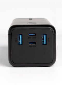 باورولوجي باور بانك أونيكس ثنائي USB-C 30000 مللي أمبير PD 100 وات / حماية مدمجة / شاحن للكمبيوتر المحمول - أسود  - Image 5