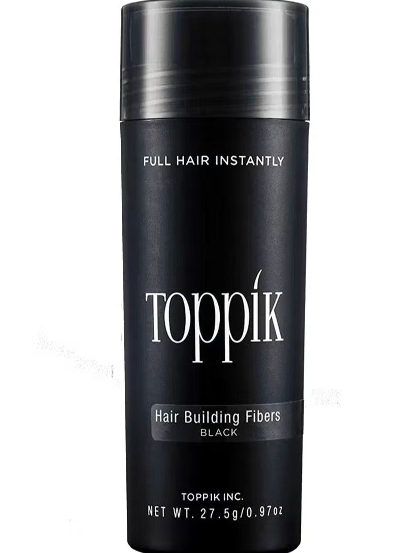 Toppik Hair Building Fibers Black 27.5G  (May vary package) - Image 1