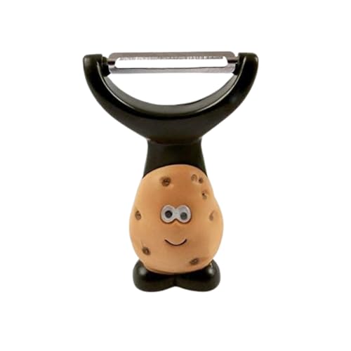 Joie Mr Potato Y-Shaped Peeler, Cute Kitchen Gadget for Vegetables and Fruit, Create Long Wide Veggie Pasta Strands, Stainless Steel Blade - Image 1