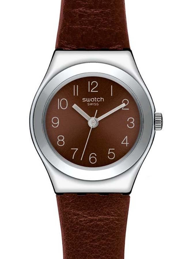 Swatch Women Terra Rossa Quartz Movement Water Resistant Wrist Watch - 36 Mm - Image 1