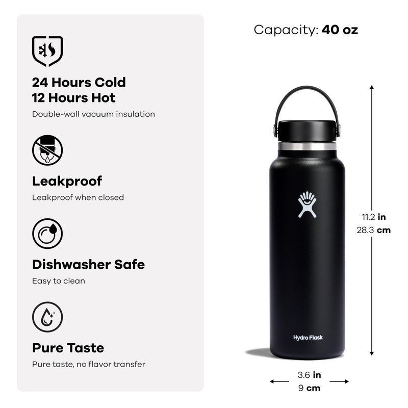 Hydro Flask 40 Oz Wide Flex Cap Birch - Image 2
