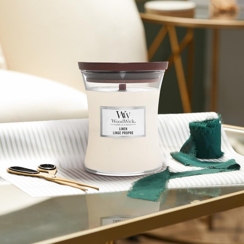 WoodWick Everyday Hourglass Candle, Lavender Spa, Medium - Image 5