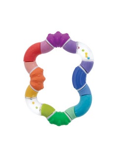 Nuby Twista Teether Toy For Babies - Multicolor Rattle Teething - Toy For Baby Teething Relief - 6+ Months  - Image 3
