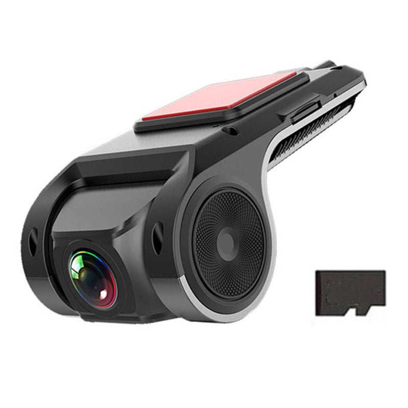 Dash Cam 32G Circular Recording Mode Car Dash Camera - ADAS Driving Assistance USB Dash Camera for Car Drivers, Night Vision, Dark Environments - Image 1