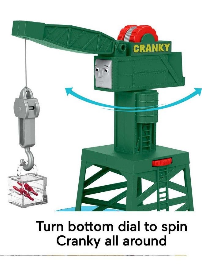 THOMAS & FRIENDS Cranky The Crane Playset For Preschool Kids Ages 3 Years And Older  - Image 5