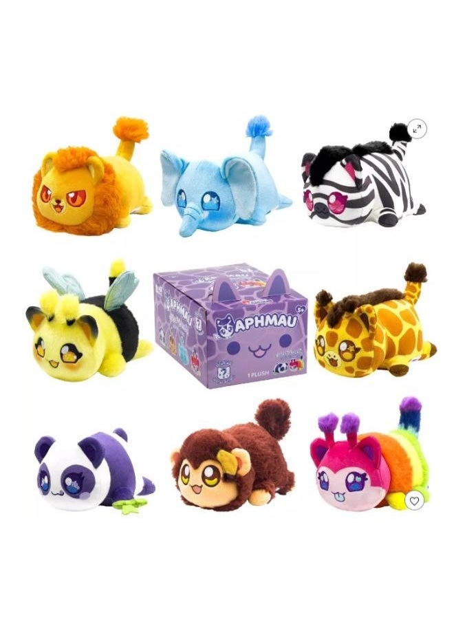 Generic Aphmau 6 inches Mini Mystery Safari Plush - 1 Piece Only, Assorted/Style May Vary 